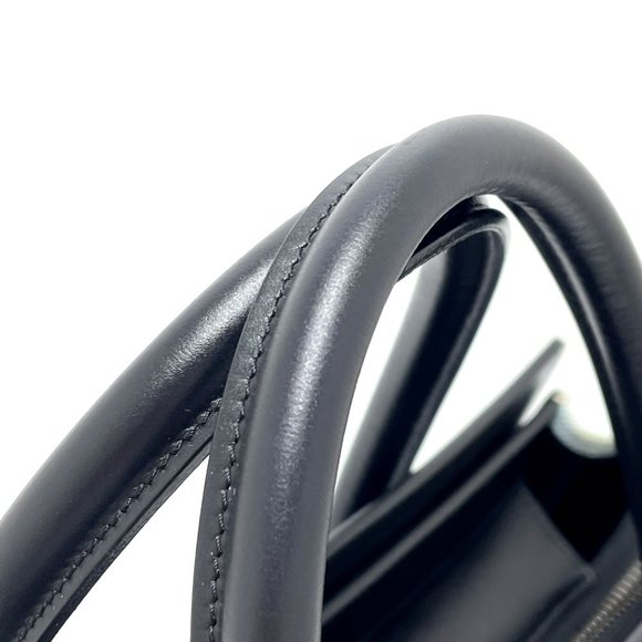 CELINE Black Leather Tote Bag - Picture 8 of 13